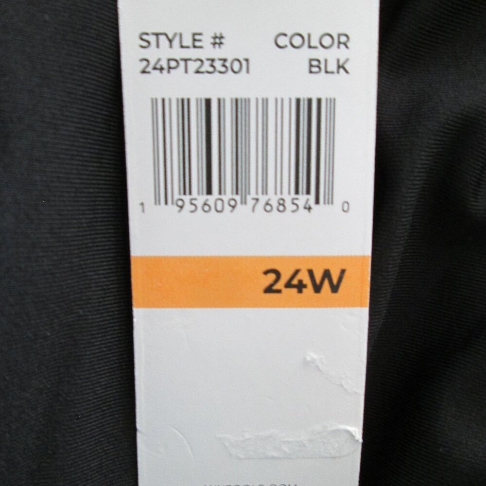 Anne Cole Plus Size Shirred Tankini Top Black NWT Sz 24W - Picture 7 of 10